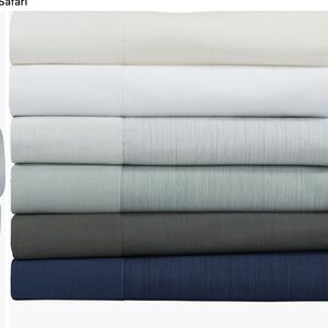Michael Aram NEW Striated Band King Flat Sheet
